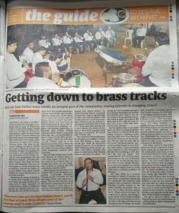MGP in the NEWS - Reviving East Indian Brass Bands